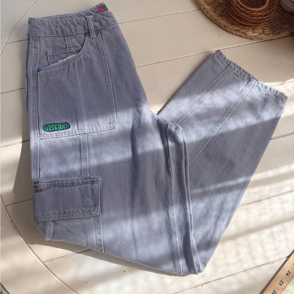 Empyre Light Gray Denim Pants with Pink Tag